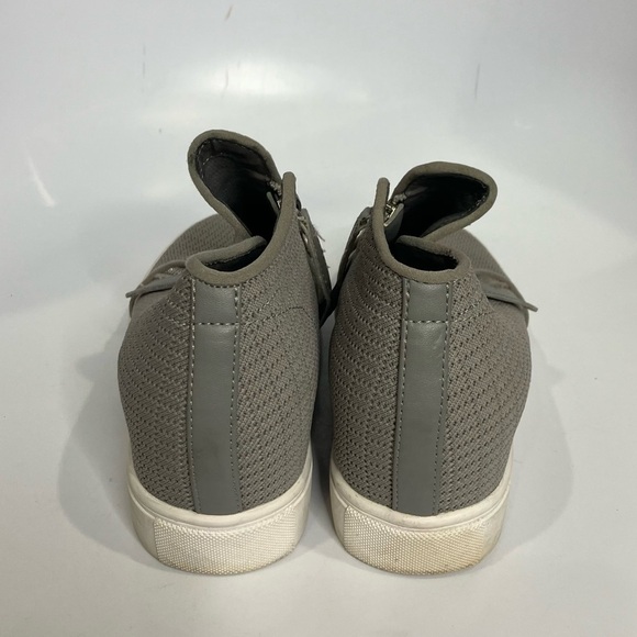Steve Madden Camden click wedge sneaker ankle boots gray size 8.5 - Picture 5 of 9